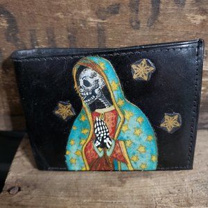 Day of the Dead Leather Wallet